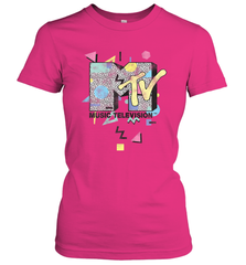 Mtv Retro Shape Design Logo Graphic Women's T-Shirt - Giftstshirt