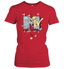 Mtv Retro Shape Design Logo Graphic Women's T-Shirt - Giftstshirt