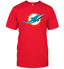 Gift Shirt Logo For Fan Rugby Team Miami Dolphins T-Shirt - Giftstshirt