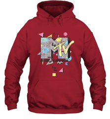 Mtv Retro Shape Design Logo Graphic Hoodie - Giftstshirt
