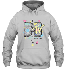Mtv Retro Shape Design Logo Graphic Hoodie - Giftstshirt