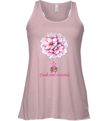 Flowers Hot Air Balloon Breast Cancer Awareness Tank - Giftstshirt